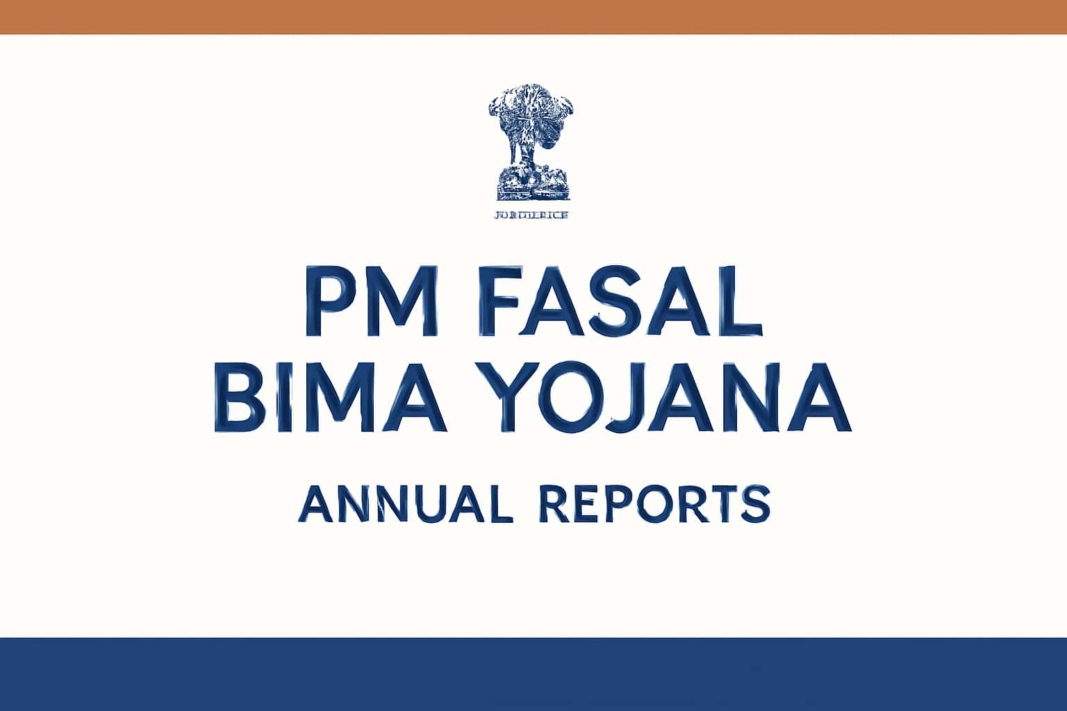 Annual Reports of PM Fasal Bima Yojana
